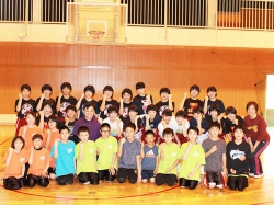 GENKIDOバスケットボール体幹クリニック開催　～伊勢崎市立第四中学校～