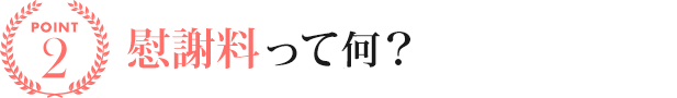 慰謝料って何？