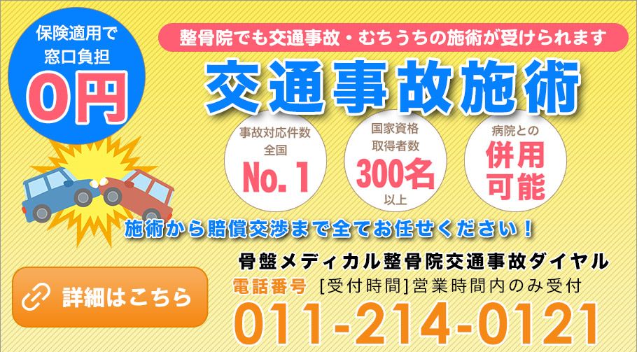 げんき堂交通事故専用ダイヤル