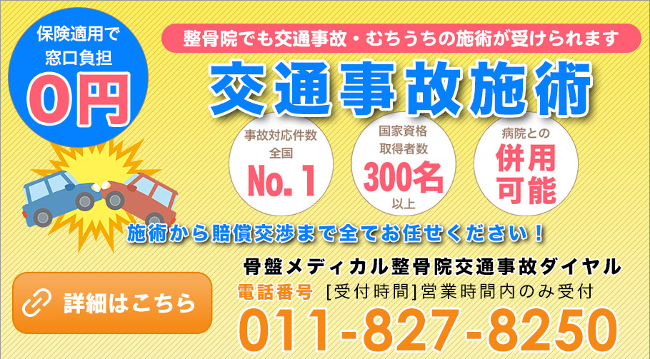 げんき堂交通事故専用ダイヤル