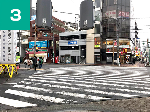 げんき堂整骨院 イオンモール川口前川 道順3